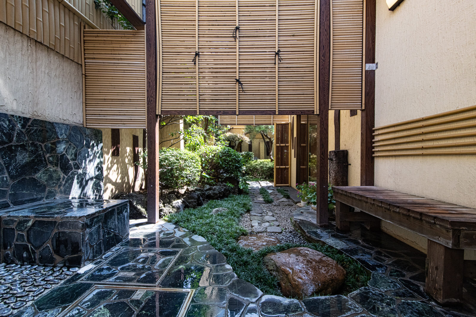 中延温泉　松の湯　大井町　サウナ